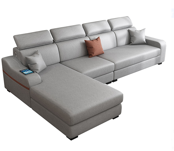 HONBAY Reversible Modular Sofa Sofa L-shaped Sofa