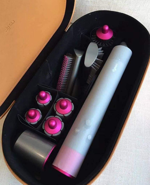 Dyson Airwrap Styler Volume+Shape (Nickel/Fuchsia)
