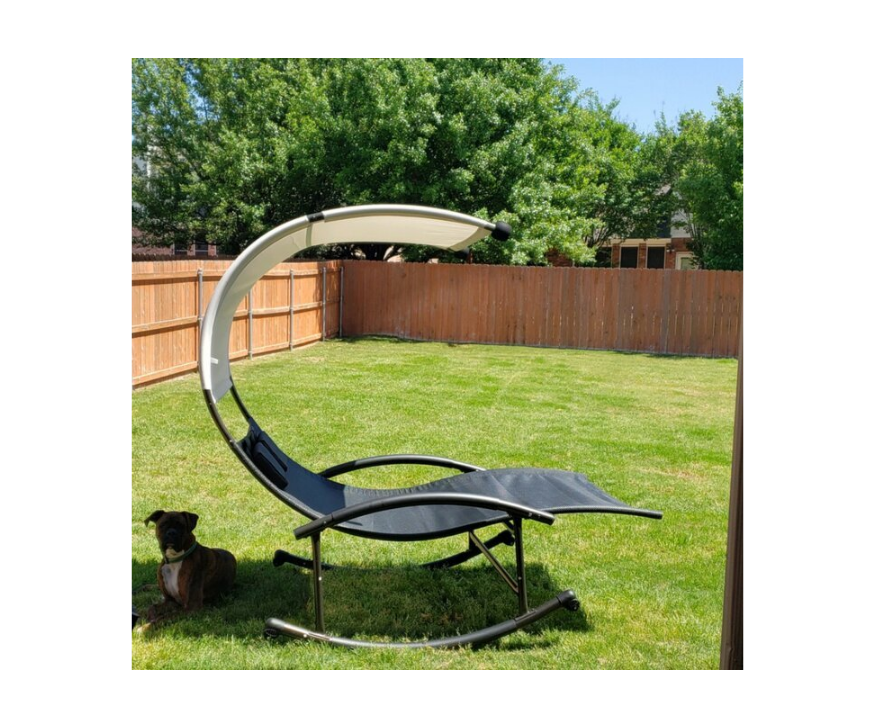 Chatteris 55 Wide Outdoor Patio Sofa Bed with Cushion