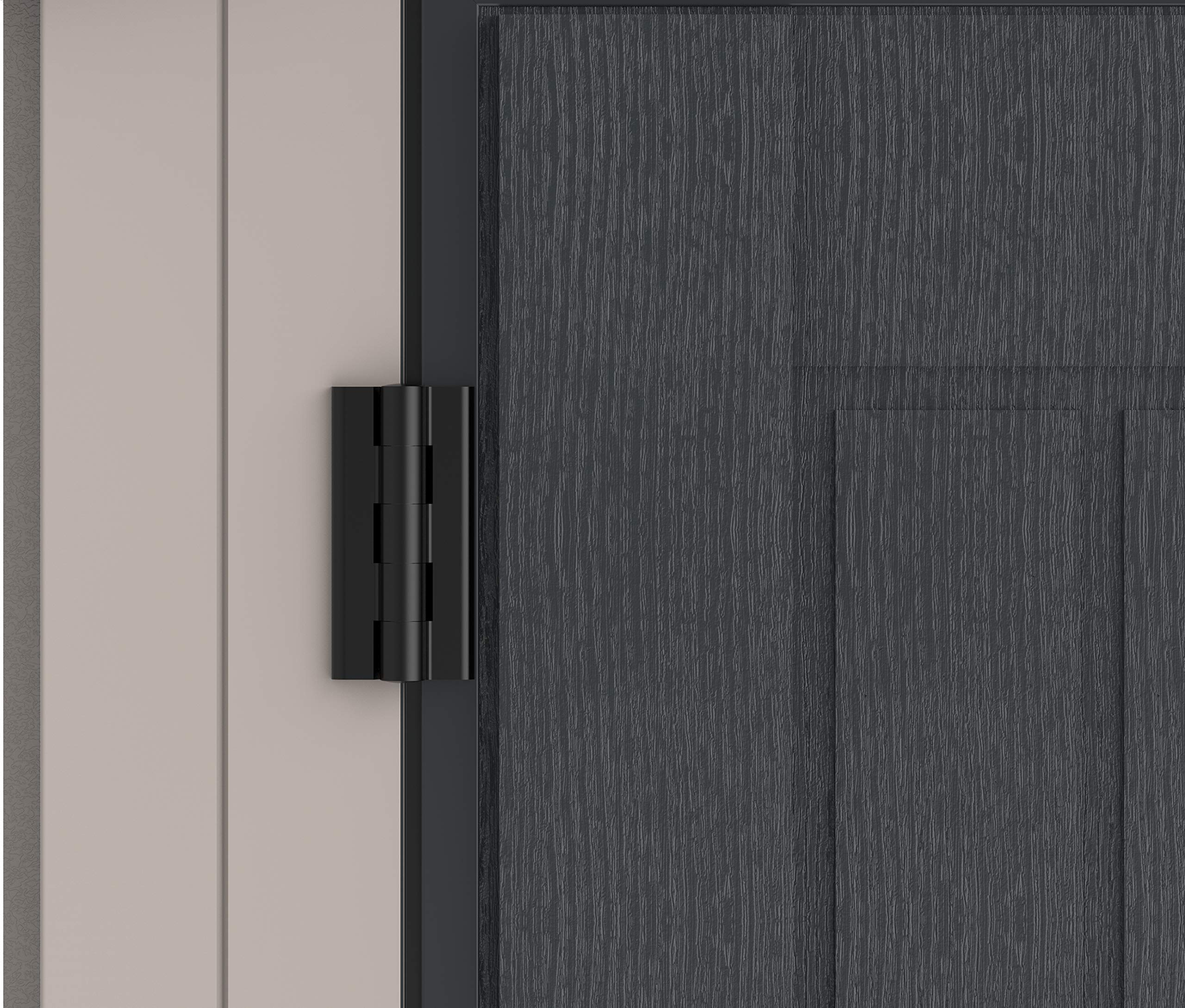 6' x 6' PLUS Plastic Garden Shed with Plastic Floor & Fixed Window