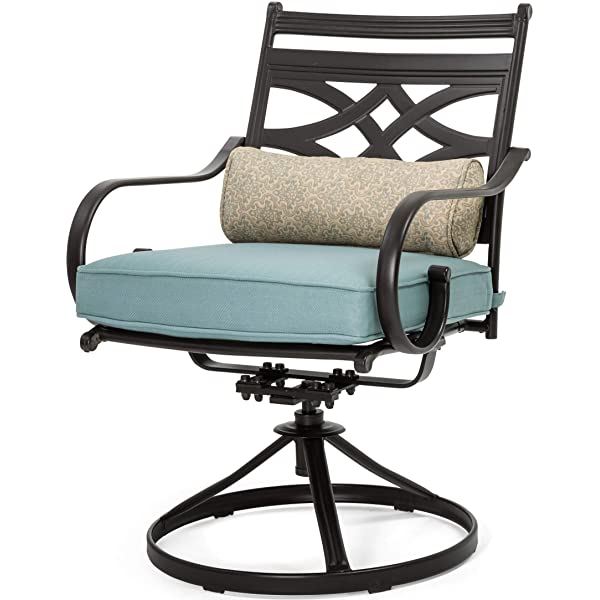 Hanover MCLRDN5PCSQSW4-CHL Montclair, Red Outdoor Furniture