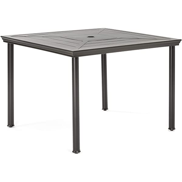 Hanover MCLRDN5PCSQSW4-CHL Montclair, Red Outdoor Furniture