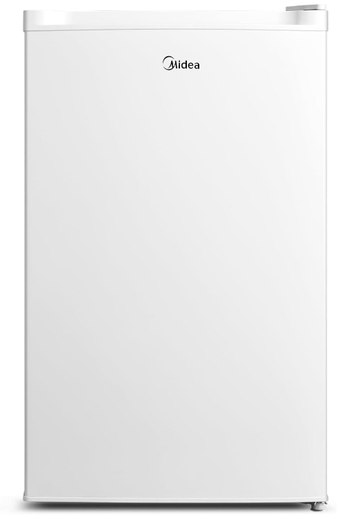 Midea MRU03M2ABB Upright Freezer Large Black, 3.0 Cubic Feet