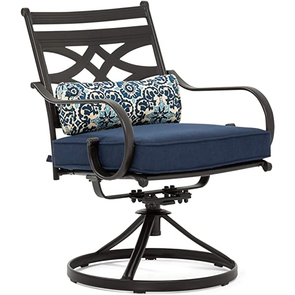 Hanover MCLRDN5PCSQSW4-CHL Montclair, Red Outdoor Furniture