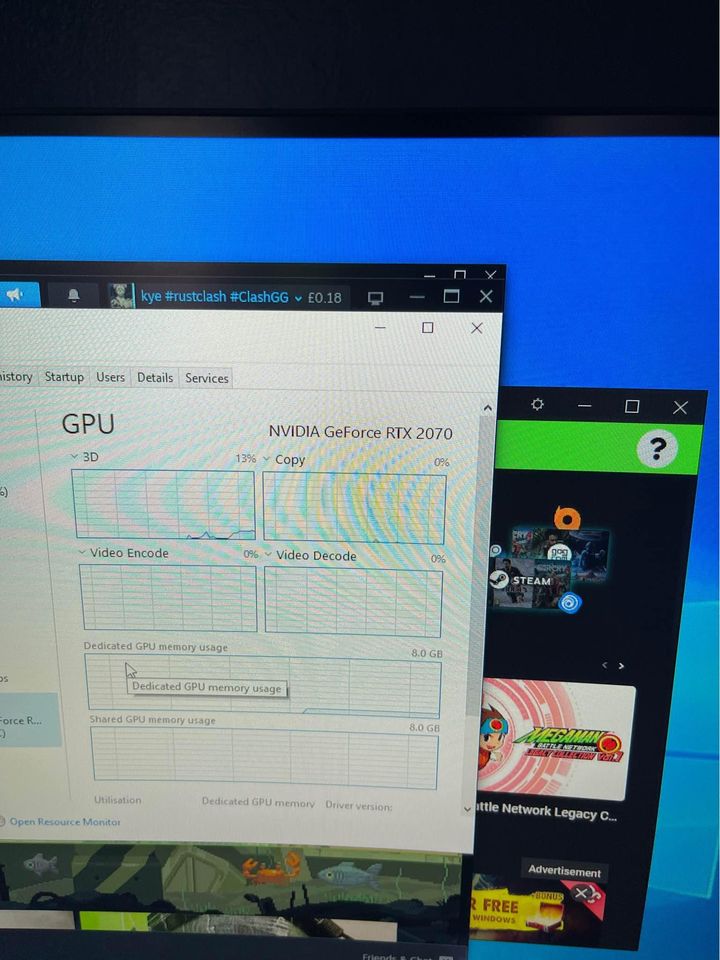 Full gaming set up specs shown on pictures