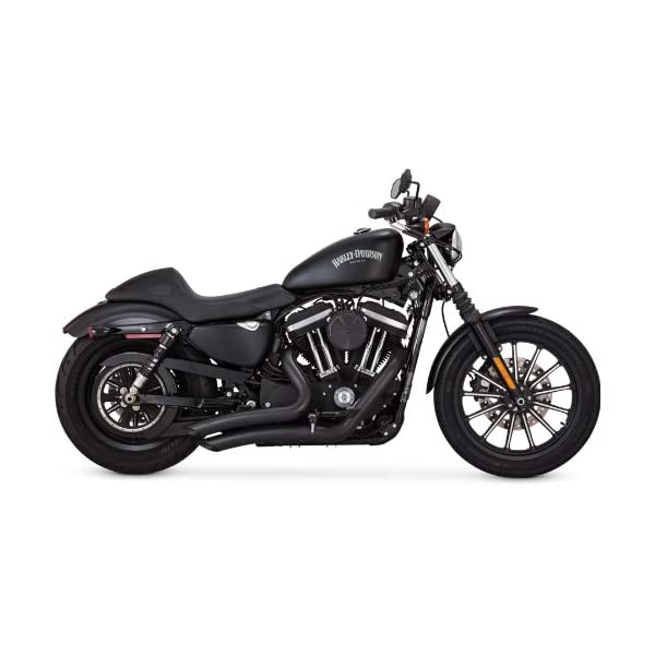 Vance & Hines Big Radius 2 into 2 Exhaust Black 46067