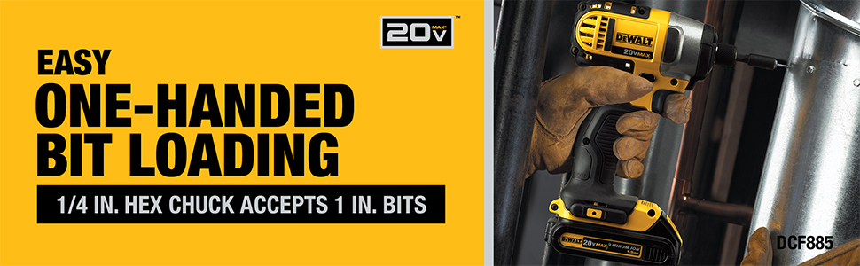 One handed bit loading