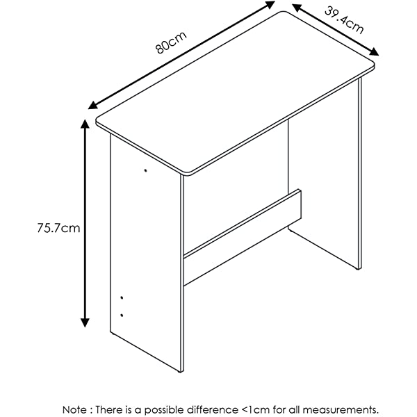 FURINNO JAYA Simple Home 3-Tier Adjustable Shelf Bookcase, White White 3-Tier Bookcase