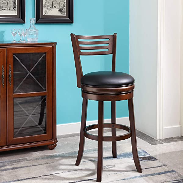 Ball & Cast Barstool, 29-Inch,2-Pack, Cappuccino Jayden Cappuccino 29-Inch,2-Pack