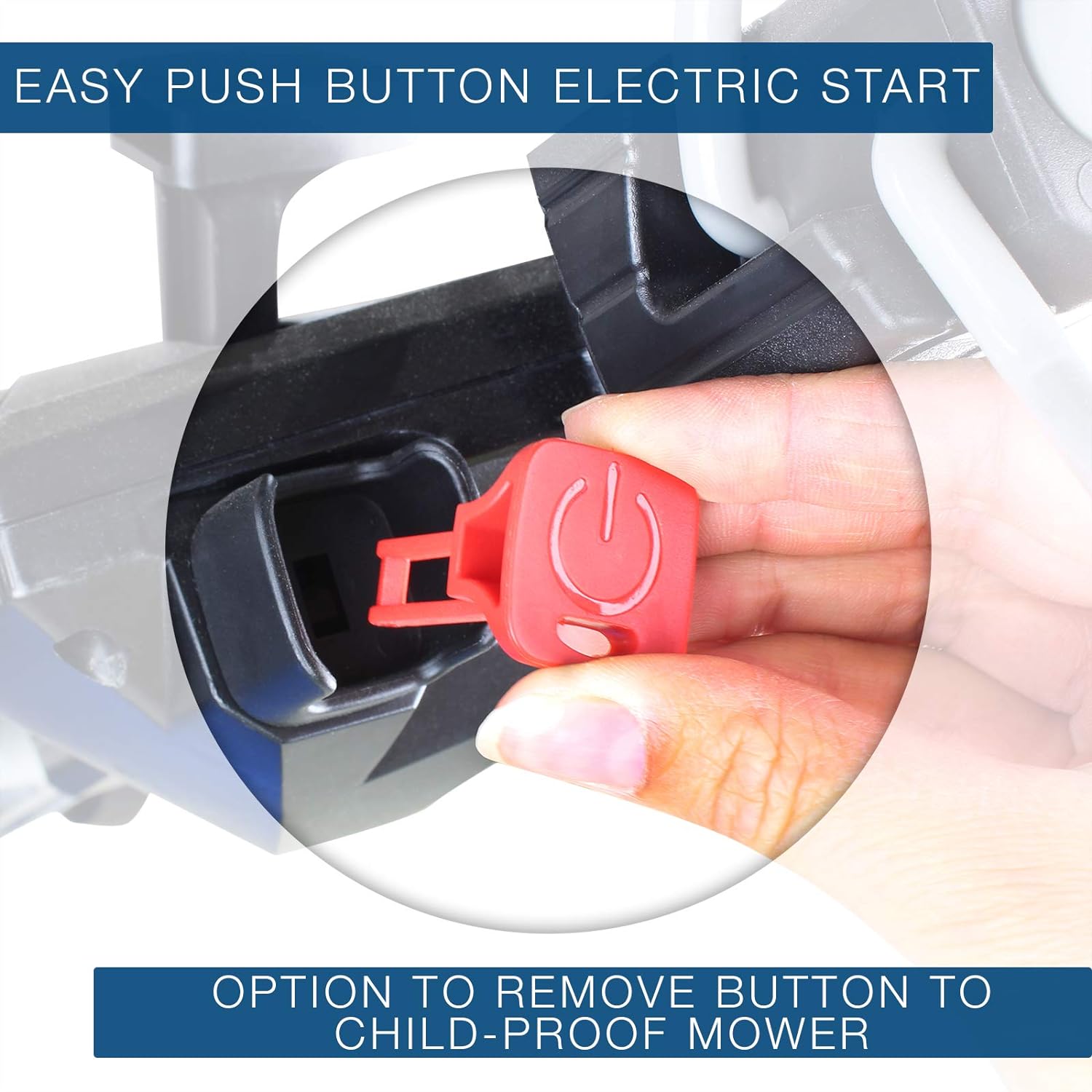 Hyundai 196cc Petrol Lawnmower, 20