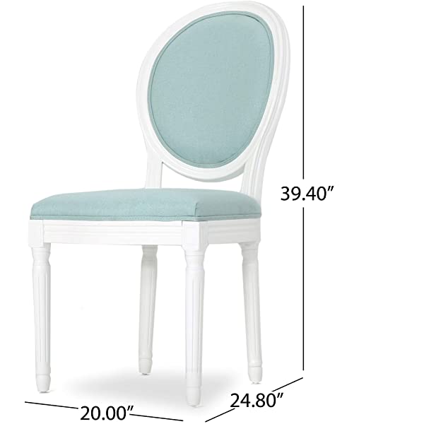 Christopher Knight Home Phinnaeus Beige Fabric Dining Chair (Set of 2), 2-Pcs Set Beige 2-Pcs Set