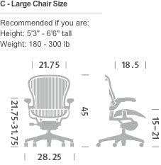 Herman Miller Aeron Chair Graphite