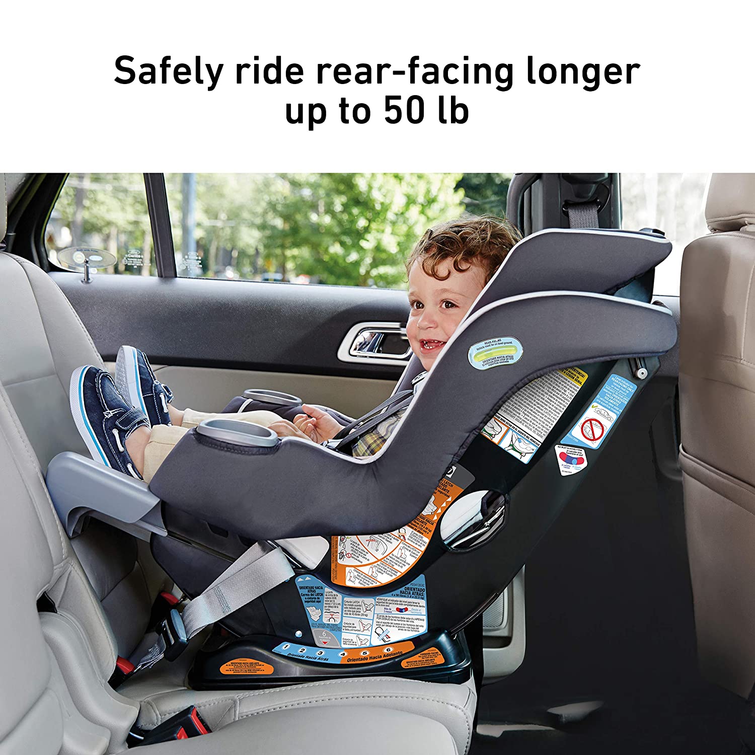 Car Seat, Infant to Toddler Car Seat, 3-in-1 car seat grows with your child